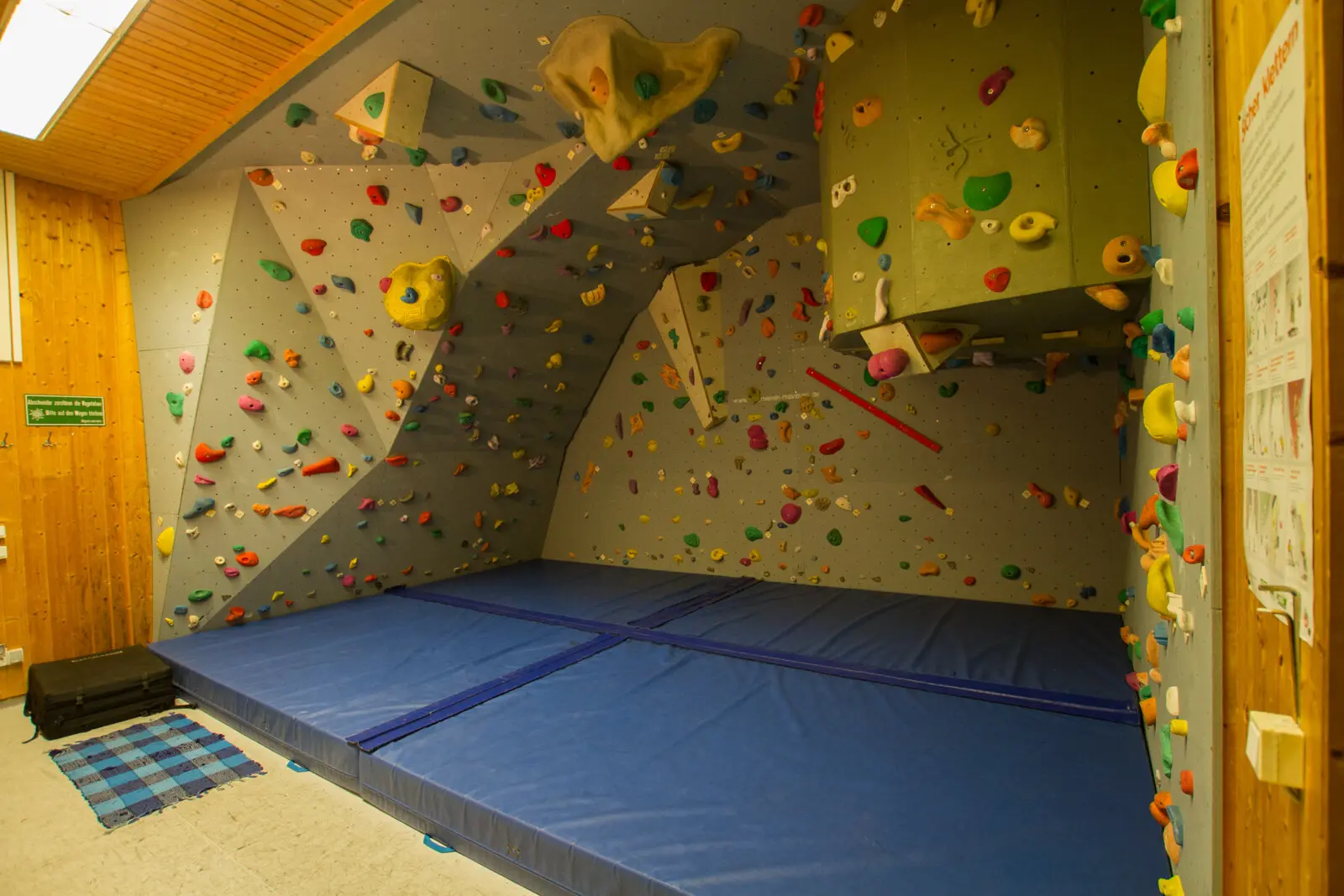 Boulderraum | © Sektion Mainburg des Deutschen Alpenvereins (DAV) e.V.